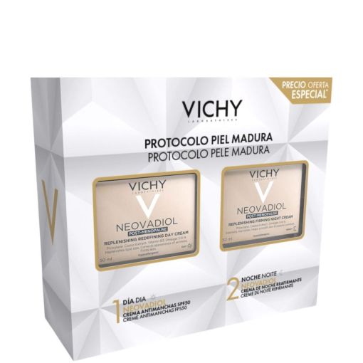 Vichy Neovdiol Post-Menopause Precio Especial Estuche Tratamiento para responder a las necesidades de la piel en la peri y postmenopausia