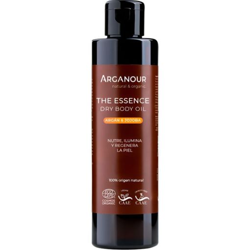 Arganour The Essence Vitaminic Dry Body Oil Aceite corporal de aceite de argán y aceite de jojoba 100% natural 200 ml