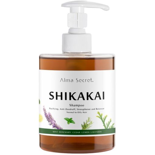 Alma Secret Shikakai Shampoo Champú anticaída revitaliza y regenera para cabello normal o graso 500 ml