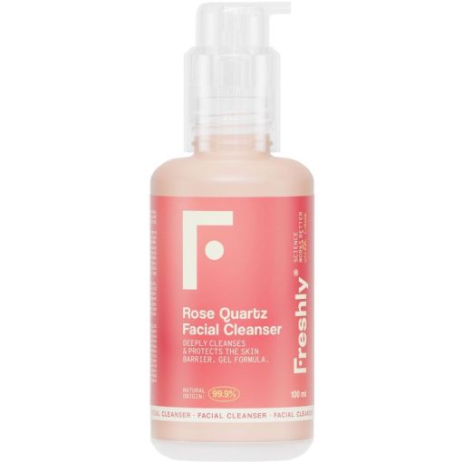 Freshly Cosmetics Rose Quartz Facial Cleanser Gel limpiador facial para una limpieza en profundidad sin irritación