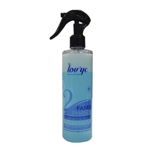 Lov'Yc 2 Fases Acondicionador Instantáneo Cabello Normal Acondicionador bifásico intantáneo desenreda y consigue un peinado perfecto 300 ml