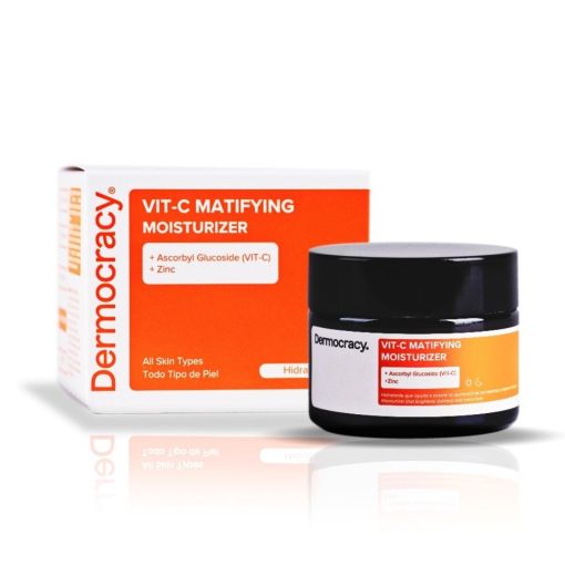 Dermocracy Vit-C Matifying Moisturizer Crema hidratante antimanchas piel más luminosa y matificada con vitamina c y zinc 50 ml