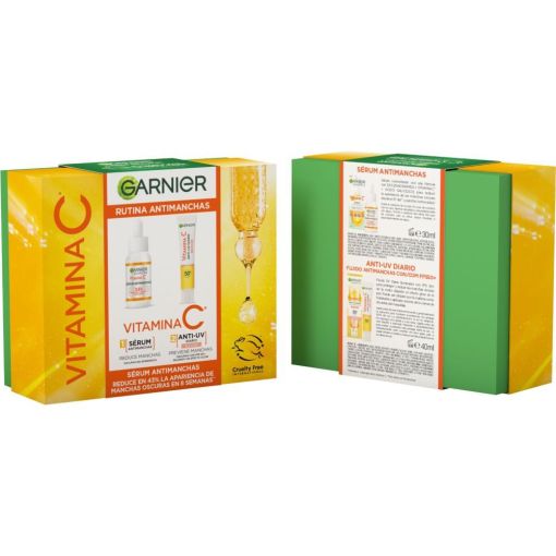 Garnier Skin Active Vitamina C Estuche Tratamiento preventivo y reductor antimanchas