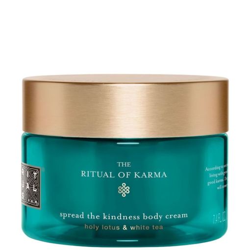 Rituals The Ritual Of Karma Spread The Kindness Body Cream Crema corporal hidratante con aroma a loto sagrado y té blanco 220 ml