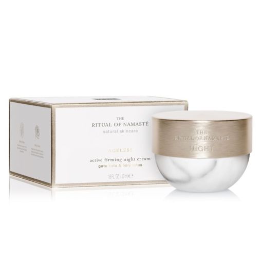 Rituals The Ritual Of Namaste Active Firming Night Cream Crema de noche calmante y nutritiva mejora la firmeza piel más suave y revitalizada 50 ml