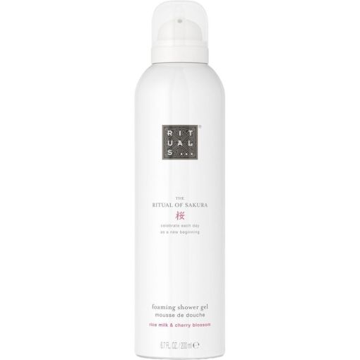 Rituals The Ritual Of Sakura Sensational Foaming Shower Gel Mousse de ducha con espuma de leche de arroz orgánico y flor de cerezo 200 ml