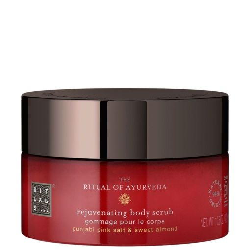 Rituals The Ritual Of Ayurveda Rejuvenating Body Scrub Exfoliante corporal rejuvenecedor con aceites y sal rosa de punjabi 300 gr