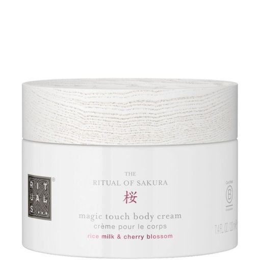 Rituals The Ritual Of Sakura Magic Touch Body Cream Crema hidratante corporal de leche de arroz orgánico y flor de cerezo 220 ml