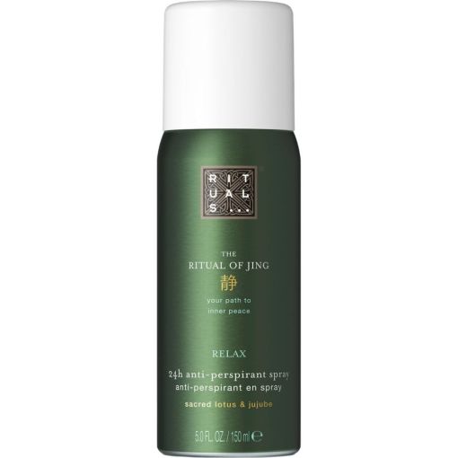 Rituals The Ritual Of Jing Relax 24h Anti-Perspirant Spray Desodorante perfumado con aroma floral a loto y jinjolero 150 ml