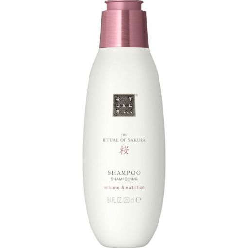 Rituals The Ritual Of Sakura Shampoo Volume & Nutrition Champú perfumado protege y da volumen de leche de arroz orgánico y flor de cerezo 250 ml