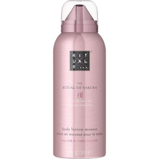 Rituals The Ritual Of Sakura Body Lotion Mousse Loción corporal en mousse recupera la suavidad y elasticidad de tu piel 150 ml