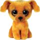 Beanie Boos Zuzu Tan Dog Peluche suave y agradable al tacto ideal para regalar