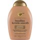 Ogx Brazilian Keratin Smooth Shampoo Champú limpia en profundidad ofreciendo un acabado sano y brillante para cabello grueso 385 ml