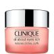 Clinique All About Eyes Rich Contorno de ojos crema rica en propiedades hidratantes desinfla y calma la piel 15 ml