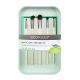 Ecotools Daily Defined Eyes Estuche Set de pinceles de maquillaje para retocarte sin esfuerzo estés donde estés 5 uds