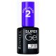 Rimmel London Super Gel Top Coat Step 2 Esmalte de uñas tratamiento hasta 14 días de color y brillo en gel