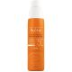 Avène Spray Spf 50+ Protector solar corporal protege del sol y de la deshidratación de la piel 200 ml