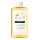 Klorane Blond Highlights Shampoo With Chamomile Champú lava y desenreda ofreciendo suavidad y brillo para cabello teñido rubio 400 ml