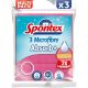 Spontex Bayeta Microfibre Multi Pack Pack Especial Bayeta de microfibra con esponja elimina el 99% de las bacterias 3 uds