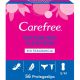 Carefree Sin Fragancia Cotton Feel Flexiform Protegeslips Protegeslip de rápida absorción antifugas se adapta y protege cómodamente