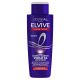 Elvive Color Vive Champú Violeta Matificador Champú matificador antiefecto anaranjado para cabello con mechas rubias o gris 200 ml