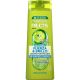 Fructis Fuerza & Brillo Champú Purificante Cabello Normal Champú fortificante limpia y tonifica cabello más fuerte y sano 380 ml