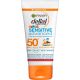 Delial Niños Sensitive Advanced Spf 50+ Leche solar infantil resistente al agua y no grasa enriquecida con manteca de karité 50 ml