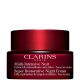 Clarins Multi-Intensive Nuit Piel Seca Crema de día hidratante reafirmante y antiarrugas ofrece piel más flexible rellenada y confortable al instante 50 ml