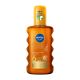 Nivea Sun Aceite Solar Zanahoria Spf 6 Aceite solar bronceado intenso y duradero 200 ml