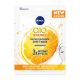 Nivea Q10 Energy Instant Recharge Sheet Mask Mascarilla facial recarga la piel cansada y apagada en 10 minutos con vitamina c y e