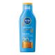 Nivea Sun Protege & Broncea Spf 20 Leche solar corporal de doble efecto estimula el bronceado natural de la piel 200 ml