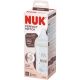 Nuk Biberón Arcoíris Perfect Match +3m Silicona Biberón fácil de desmontar con tetina suave y elástica para un buen agarre 260 ml