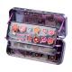 Lip Smacker Unicorn Estuche Set metálico de maquillaje con 3 pisos ideal para los más pequeños