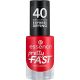 Essence Pretty Fast Nail Polish Esmalte de uñas formato práctico y pequeño que permite tener uñas listas en 40 segundos