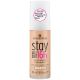 Essence Stay All Day 16 H Long-Lasting Foundation Base de maquillaje aspecto uniforme y suave hasta 16 horas cobertura de media a alta