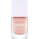 Catrice Sheer Beauties Nail Polish Esmalte de uñas nude acabado iluminado y semitransparente