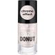 Essence Glazed Donut Transforming Top Coat Tratamiento superior de acabado cromado plateado