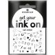 Essence Get Your Ink On Nail Sticker Pegatinas decorativas monocromáticas para un aspecto tatuado en tus uñas