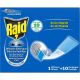 Raid Insecticida Eléctrico Pastillas Difusor Anti-Mosquitos Insecticida en pastillas eléctrico para mosquitos común y tigre sin olor 1 aparato + 10 pastillas