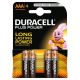 Duracell Plus Power Pilas 4 uds aaa