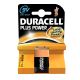 Duracell Plus Power Pila 6lr61 / mn 1604 blister 9v