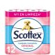 Scottex Original Cuidado Completo Papel Higiénico Papel higiénico de doble capa perfecto en suavidad y resistencia 12 uds