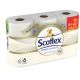 Scottex Dermo Cuidado Papel higienico 3 capas 4+2=6 rollos (180serv x rollo)