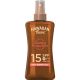 Hawaiian Tropic Glowing Protecion Dry Spray Oil Spf 15 Aceite solar corporal bronceador para piel ultrasuave hidratada y brillante 200 ml