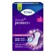 Tena Discreet Protect+ Maxi Night Compresas De Noche Compresas nocturnas de incontinencia para pérdidas de orina moderadas o abundantes 12 uds