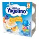 Nestle Yogolino Postre Lácteo Melocotón Plátano Postre lácteo sin gluten ni azúcares añadidos a partir de 6 meses 4x100 gr