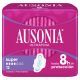 Ausonia Ultrafina Super Compresas Compresas con alas hasta 8 horas de protección capturan y neutralizan el olor 12 uds