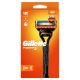 Gillette Fusion 5 Maquinilla De Afeitar Estuche Maquinilla de afeitar con banda lubricante y refrescante ofrece hidratación óptima