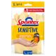 Spontex Guantes Sensitive Talla L 8 1/2·9 Guantes de látex natural con una parte interior satinada extremadamente suaves 2 uds