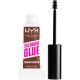 Nyx Professional Makeup The Brow Glue Gel fijador de cejas resistente al agua ofrece definición extrema hasta 16 horas sin grumos